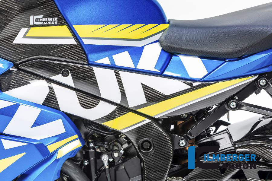 Ilmberger Carbon Lower fuel tank cover left side L/S Carbon Suzuki GSX-R1000
