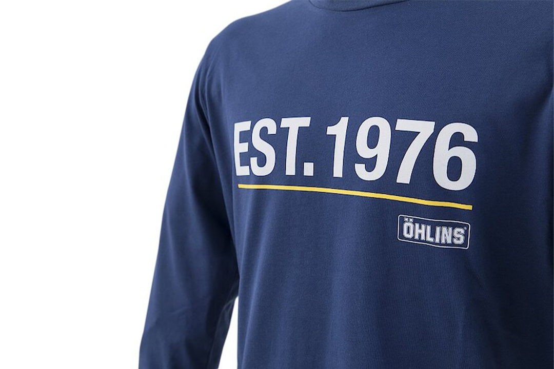 Öhlins Original Long Sleeve Blue Size XXL