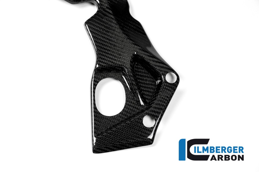 Rahmenabdeckung linke Seite, Carbon
