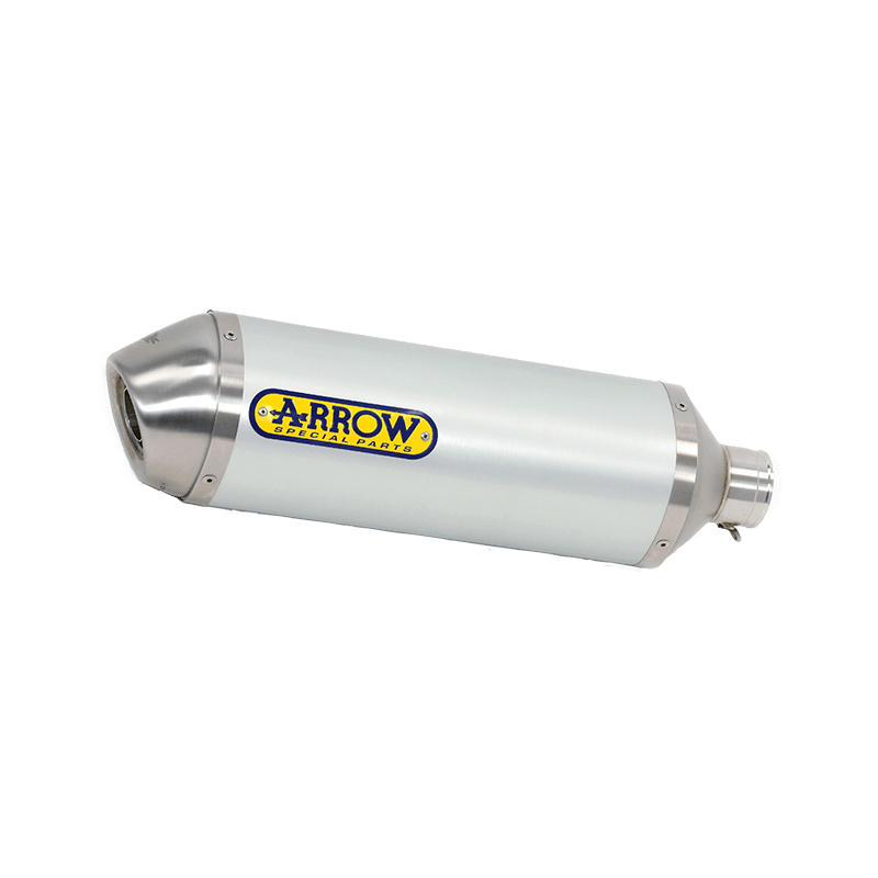 ARROW RACE TECH Exhaust for Honda CB500F 2019- CBR500R 2019- in aluminium with stainless steel end cap
