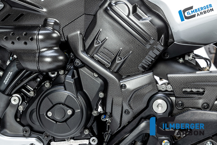 Ilmberger Carbon Sprocket Cover, matt, Ducati Diavel V4, 2023-