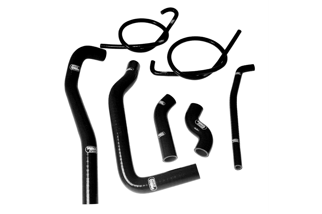 SAMCO SPORT Black Silicone Hose Kit for Kawasaki ZXR750 Model Year 1990