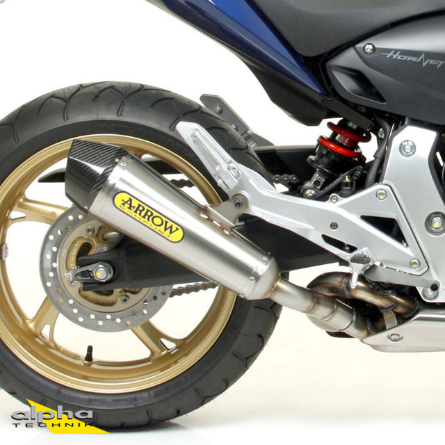 ARROW X-KONE Exhaust for Honda CB600F Hornet / CBR600F 2007-2013, Stainless Steel