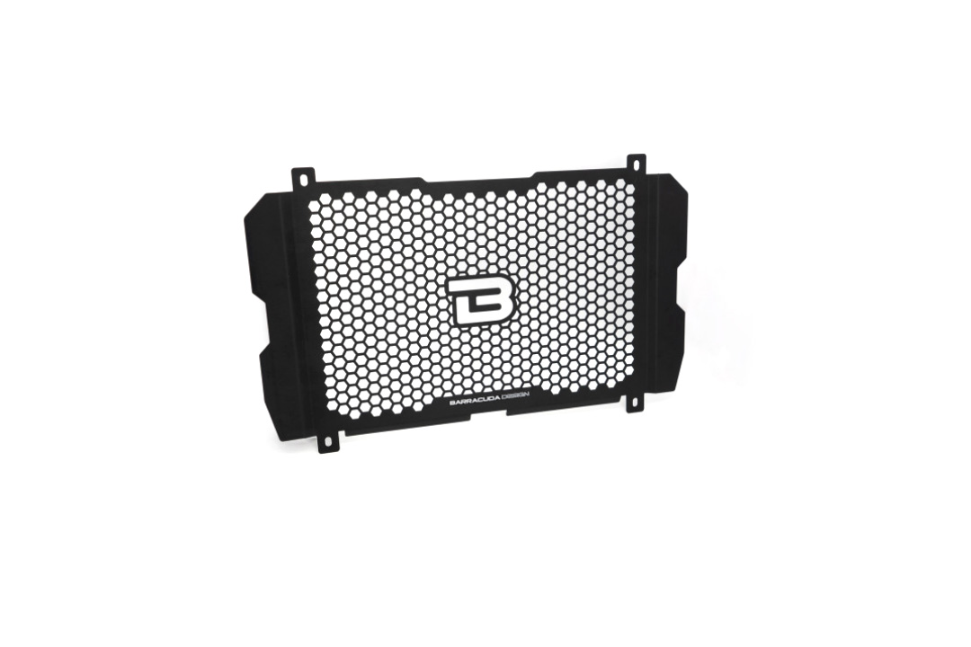 Barracuda radiator shieldz, black aluminium, for Kawasaki Z900 from model year 2017-