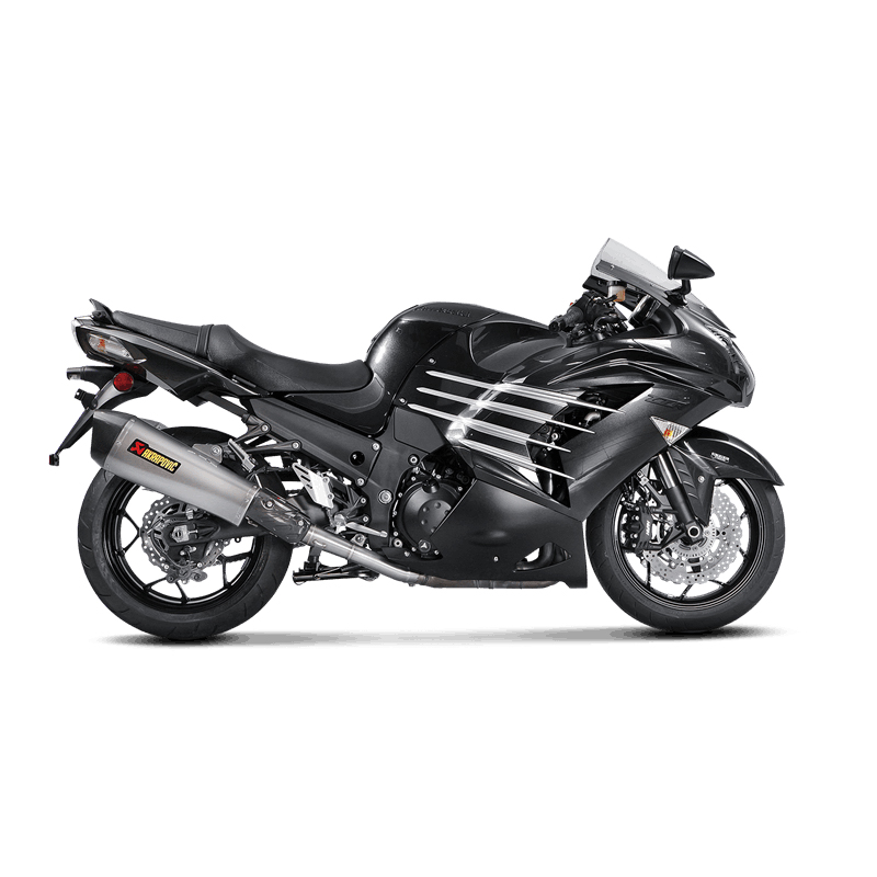 Akrapovic Slip-On Line (Titanium) silencer for Kawasaki ZZR 1400, ZX14R year 2012-2020