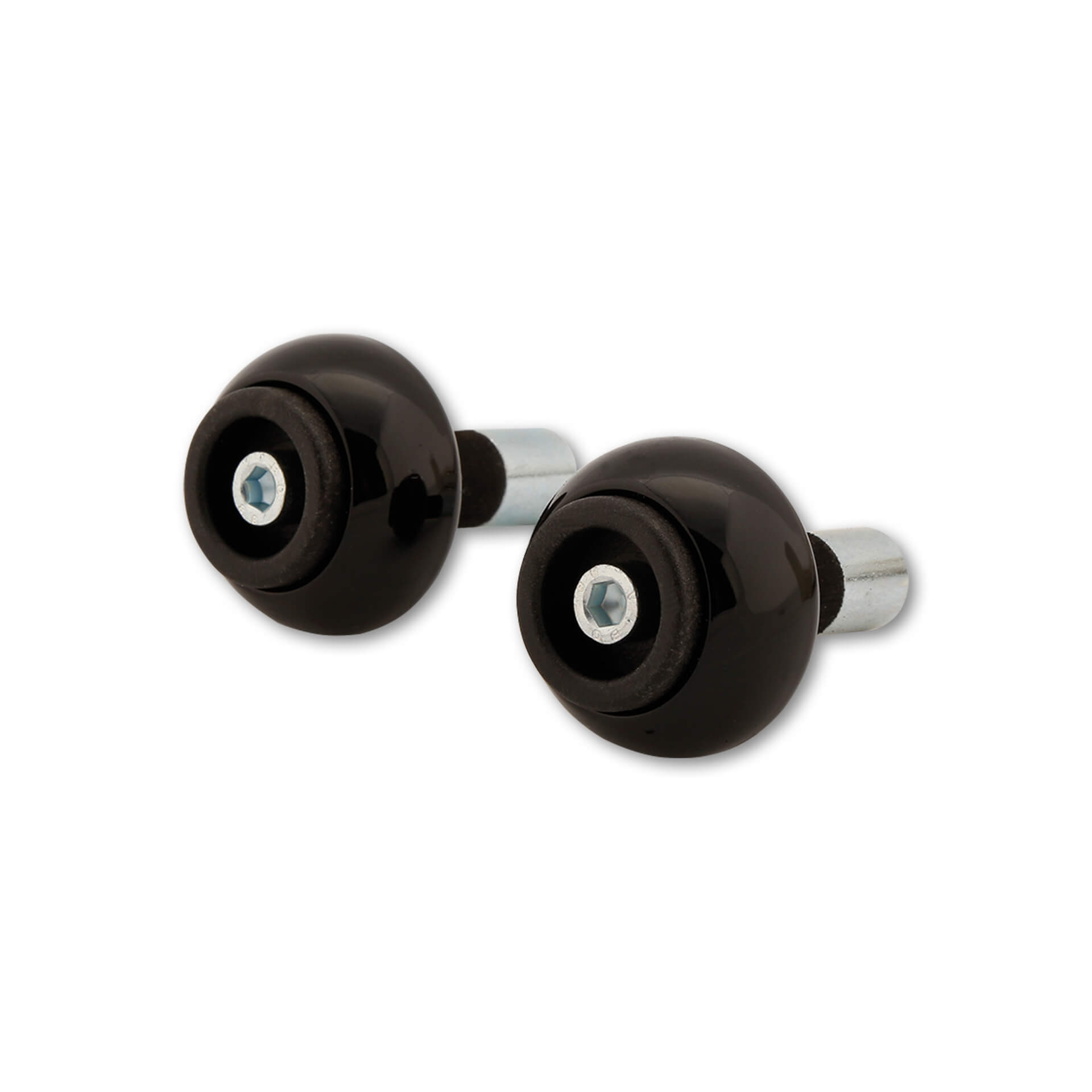 LSL handlebargewicht Crash Ball Classic, Steel, for handlebar with 14 mm inner diameter (Aluminium handlebar), black