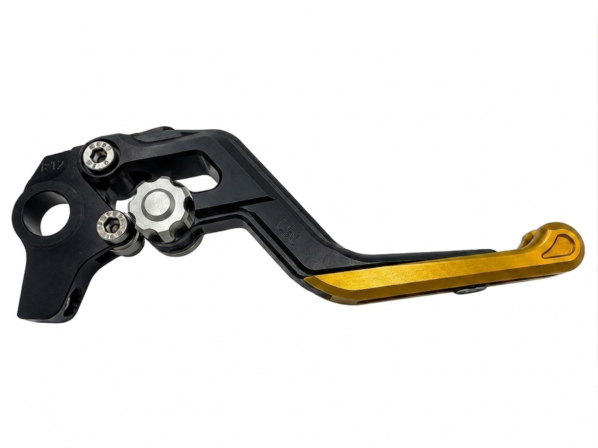 LSL ERGONIA Brake Lever R68R Black/Silver/Gold