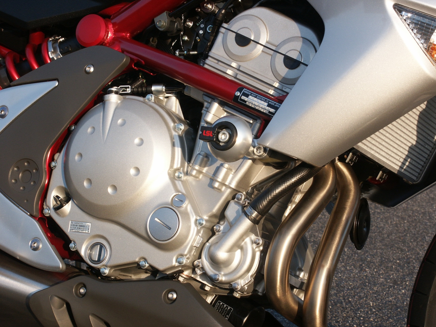 LSL Crash Pad Mounting Kit for Kawasaki ER-6n 2006-2008, Versys, 2007-