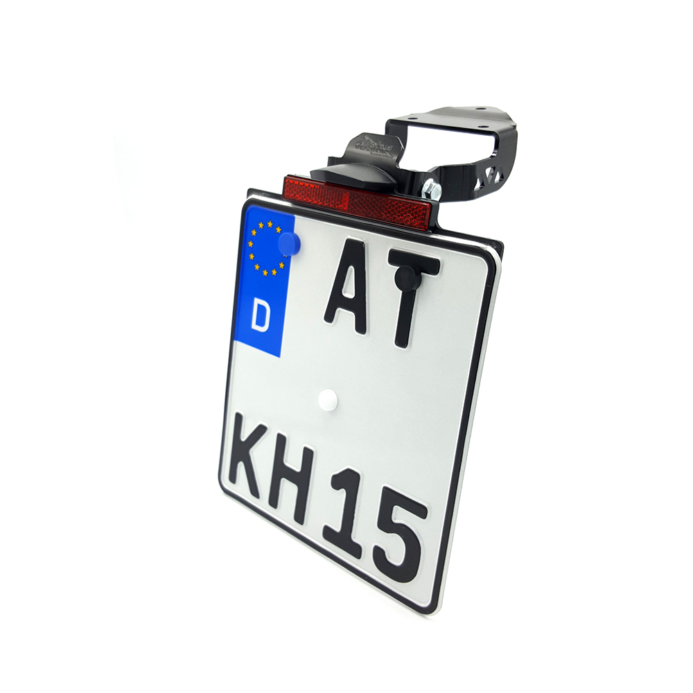 alpha Technik Number Plate Holder for Yamaha XV950 and XV950R; Type VN03/VN07; Model Year 2013-