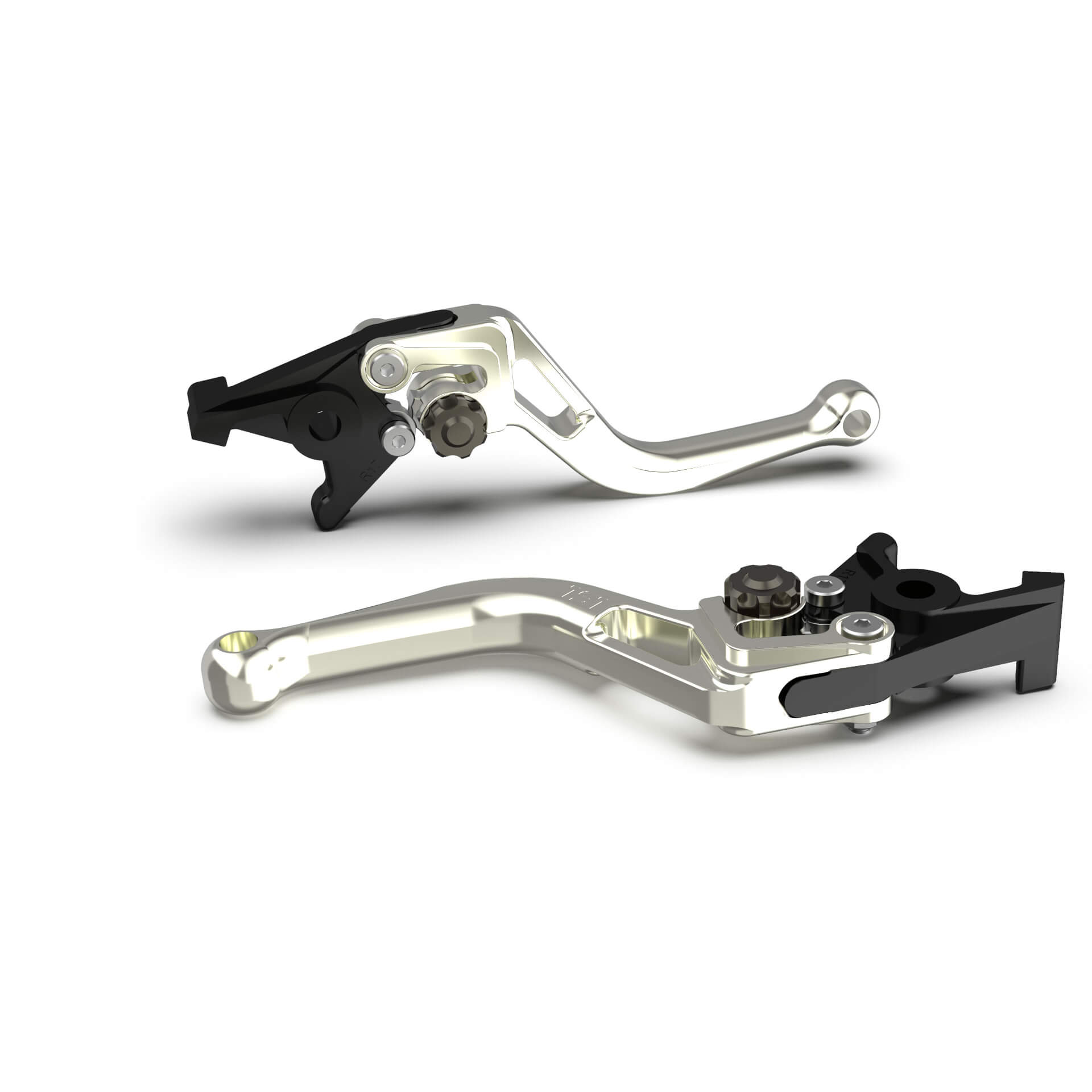 LSL clutch lever BOW L32R, short, silver/anthracite