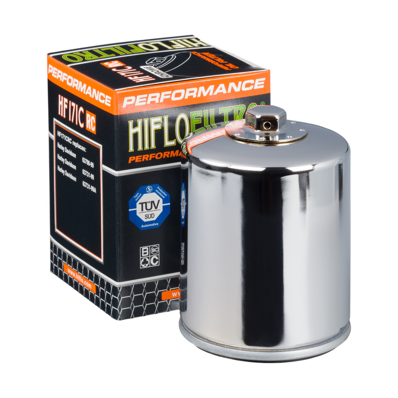 HIFLO oil filter HF171CRC for various Harley Davidson models with o-ring kit