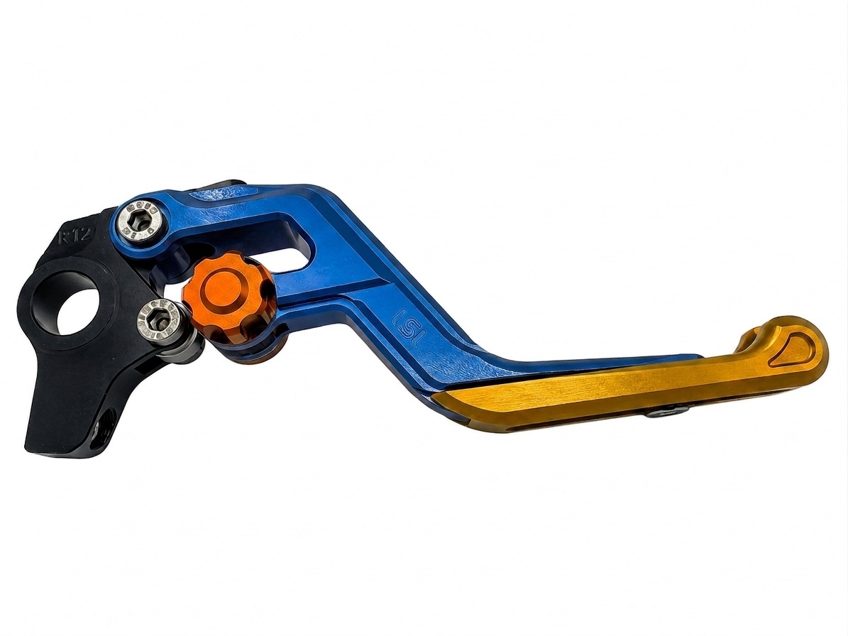LSL ERGONIA Brake Lever R14 Blue/Orange/Gold