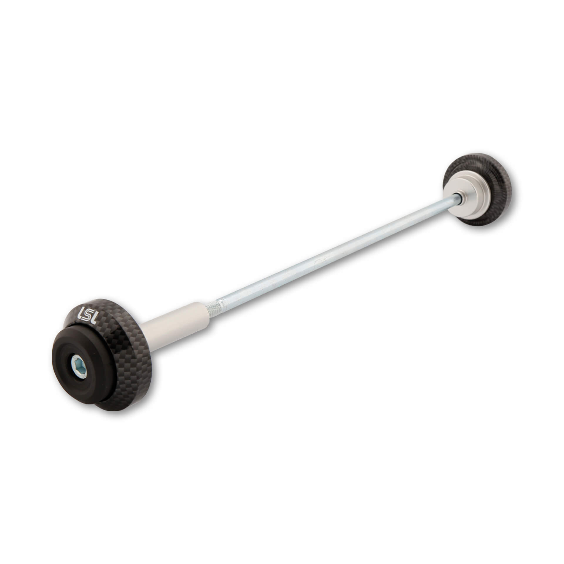 LSL Axle Balls Gonia, for Yamaha R9, carbon, front wheel axle