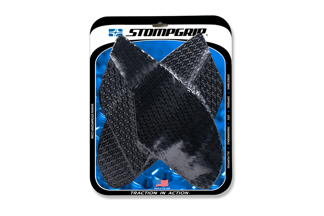 Stompgrip black, Icon, for Suzuki SV650 (2016-2025), SV650 S (2016-2020), SV650 X (2019-2020)