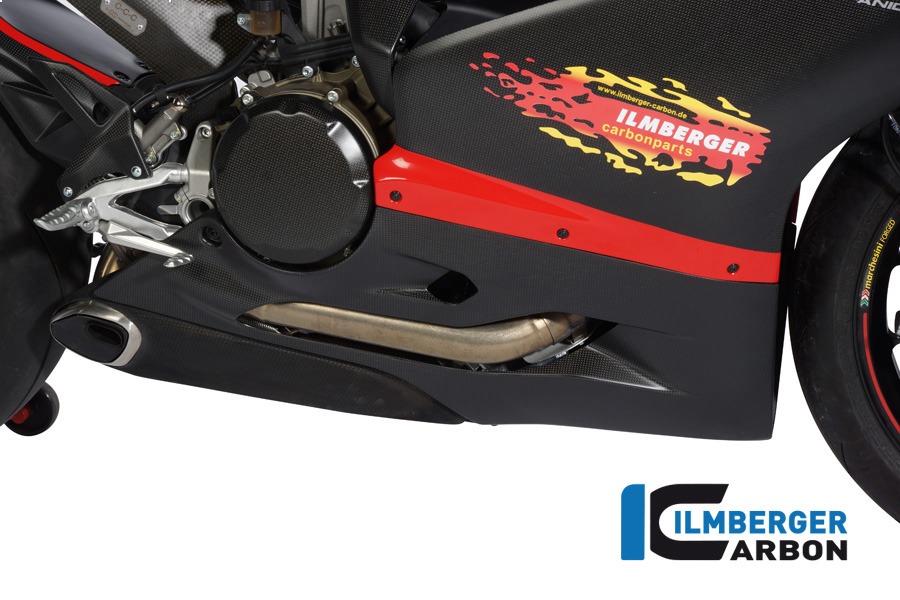 Ilmberger Carbon Fairing Lower Part right side R/S street, Carbon