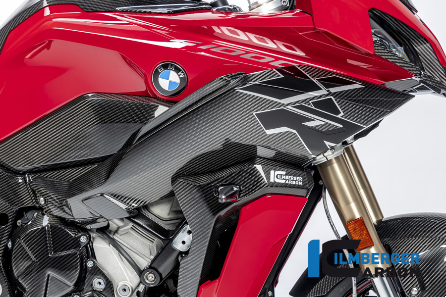 Ilmberger Carbon Fairing Side Panel, Right Side, Glossy, BMW S1000XR 2020- M1000XR 2024-
