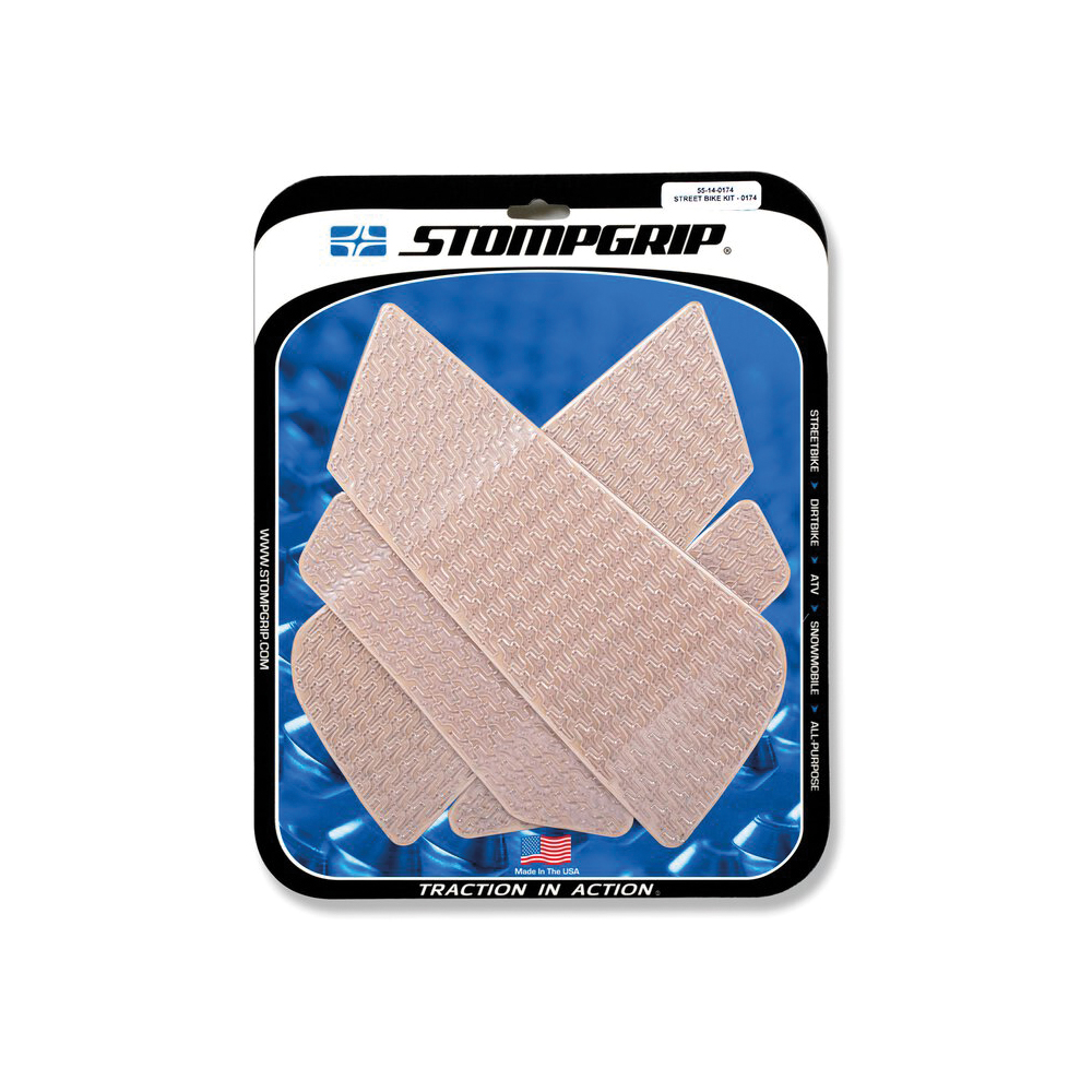 Stompgrip Traction Pads clear, for BMW F850GS Adventure, 2000-2024, M1000XR, 2024-2025, S1000XR, 2020-2025