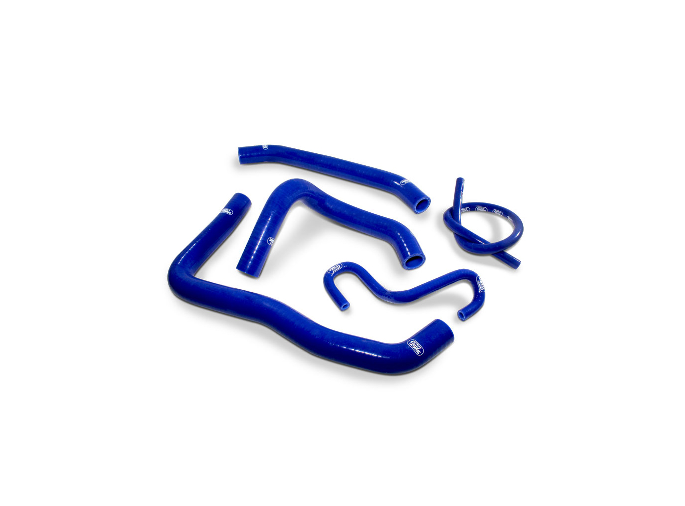 SAMCO SPORT Silicone Hose Kit blue for Kawasaki ZX4 R/RR Model Year 2024-