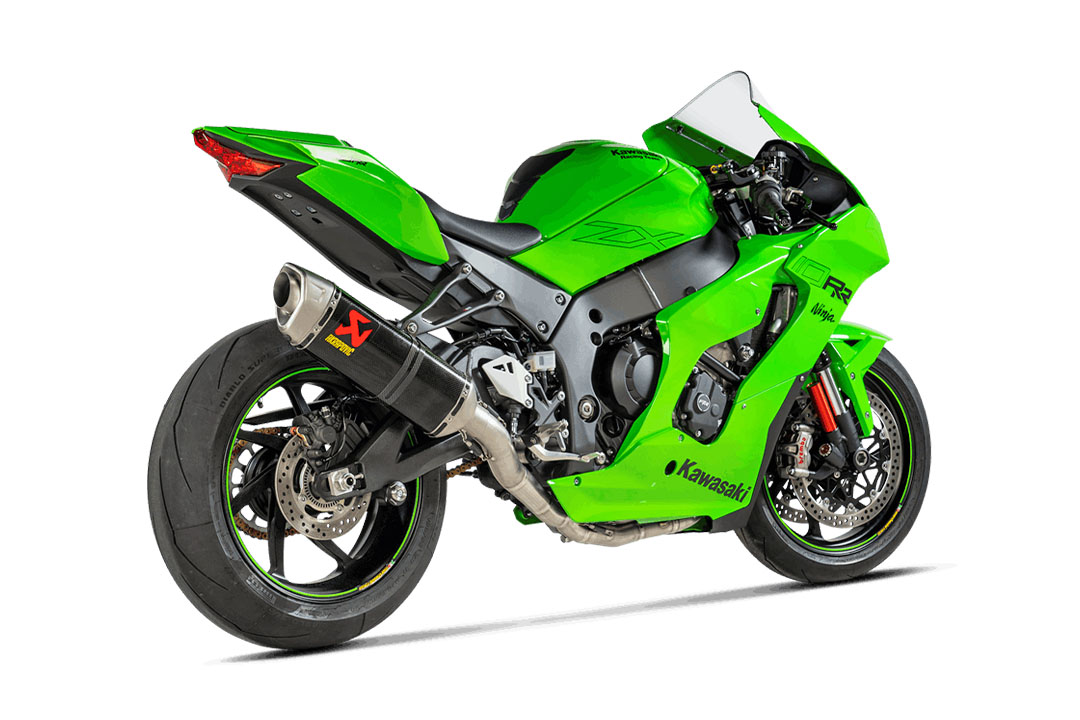 Akrapovic Evolution Line (Carbon) exhaust system for Kawasaki Ninja ZX-10R and ZX-10RR from model year 2021-
