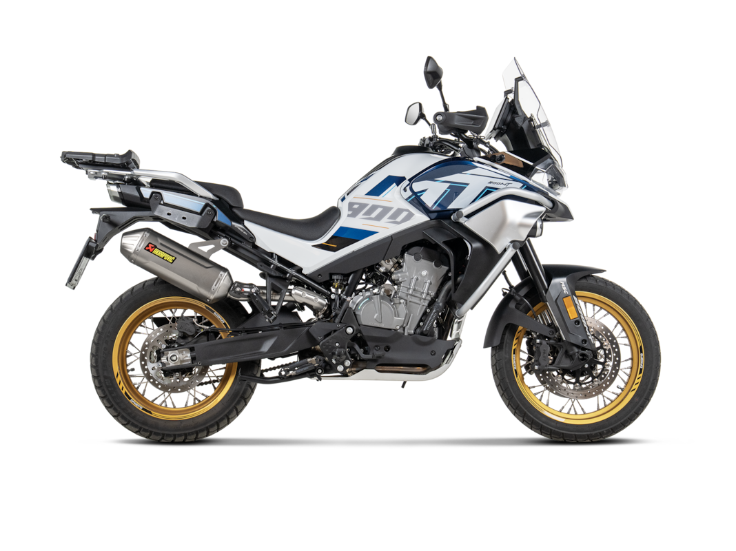 Akrapovic Slip-On Line (Titanium) for CFMOTO 800MT, 2024-