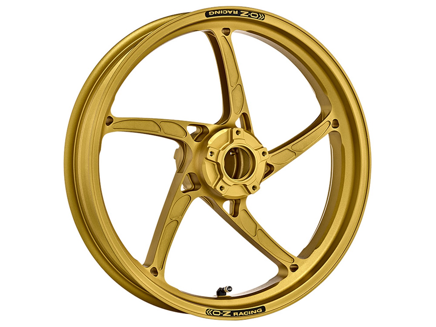OZ Piega R Aluminium fronte in matte gold for BMW S1000RR (ONLY for cast wheel - 5-hole), K10, 2R10(r), 2010-2018