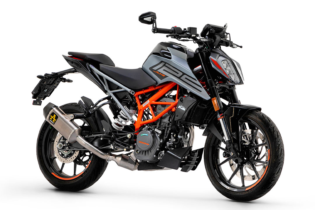ARROW Exhaust INDY RACE Titanium for KTM 125 Duke and KTM 390 Duke from model year 2021-