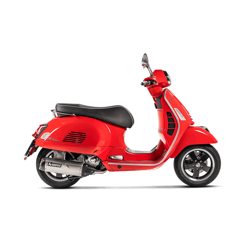 Akrapovic Slip-On Line (SS) silencer for Vespa GTS 125/150 i.e Super year 2009-2016