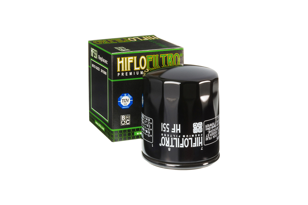 HIFLO oil filter HF551 for various Moto Guzzi Models