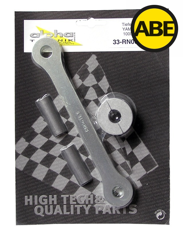 alpha Technik Lowering Kit 38mm for Yamaha FZS1000 Fazer; Type RN06; Model Year 2001-