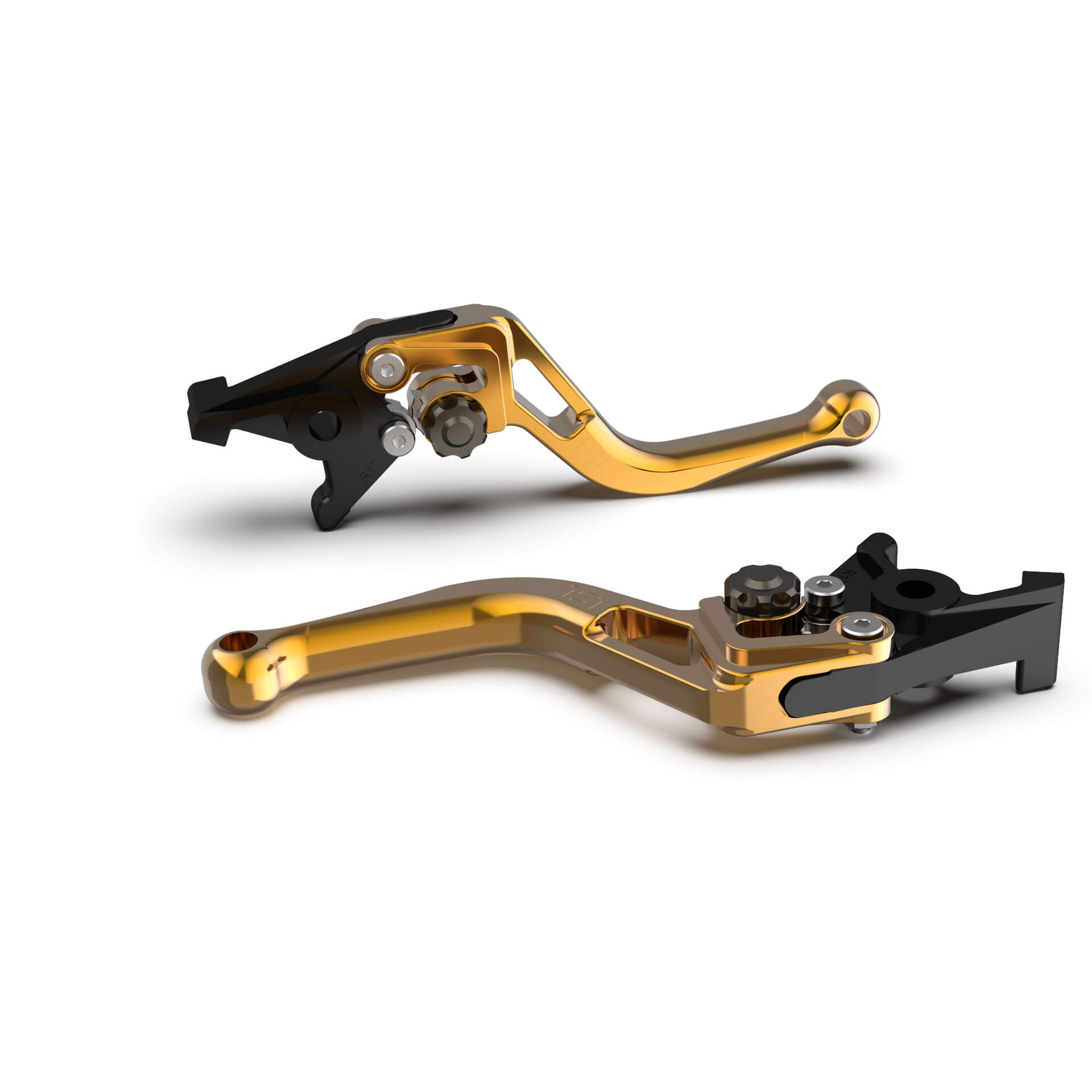 LSL Brake Lever BOW R38R, short, gold/anthracite