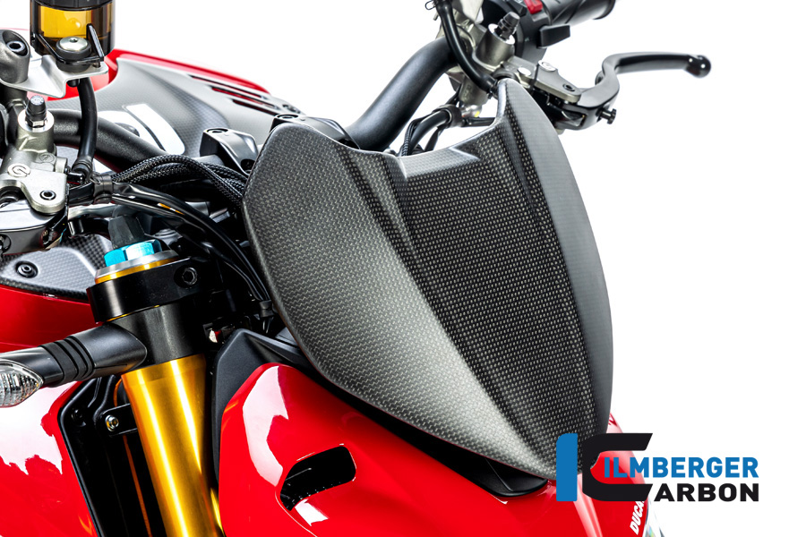 Ilmberger Carbon Dashboard Cover Matt for Ducati Streetfighter V4 2020-
