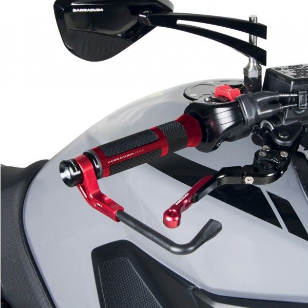 Barracuda PRO-TECT B-LUX Universal Lever Guard, red-black