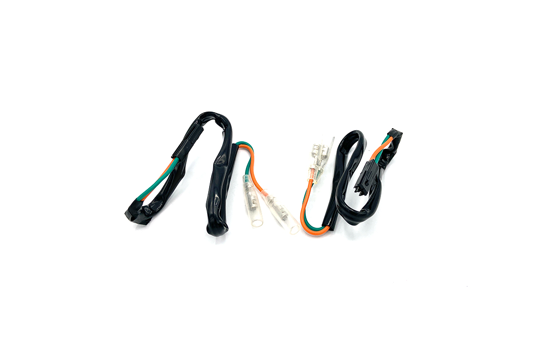 alpha Technik Number Plate Holder-flasher light, turn signal-Kit SQ-LED (fronte + rear) for Honda CBR650F / CBR650FA and CB650F / CB650FA from model year 2017