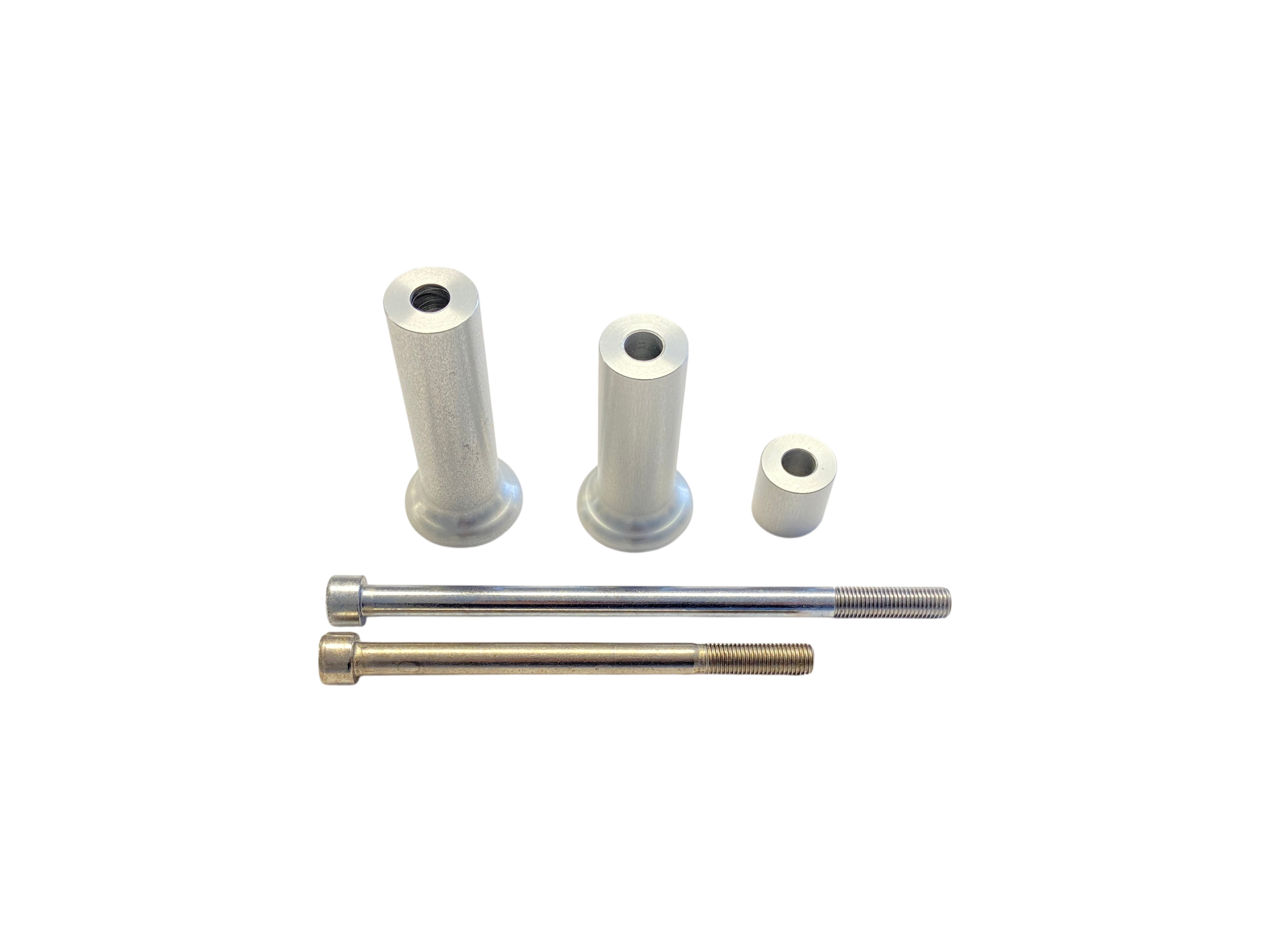 LSL Crash Pad Mounting Kit for Kawasaki KLE500, 2026-, silver