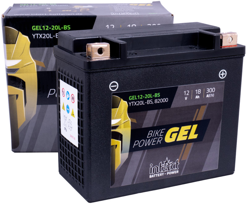 Intact GEL Battery YTX20L-BS / 82000