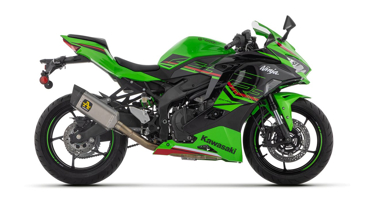 ARROW COMPETITION Titanium Full System for Kawasaki ZX-4R, 2024-