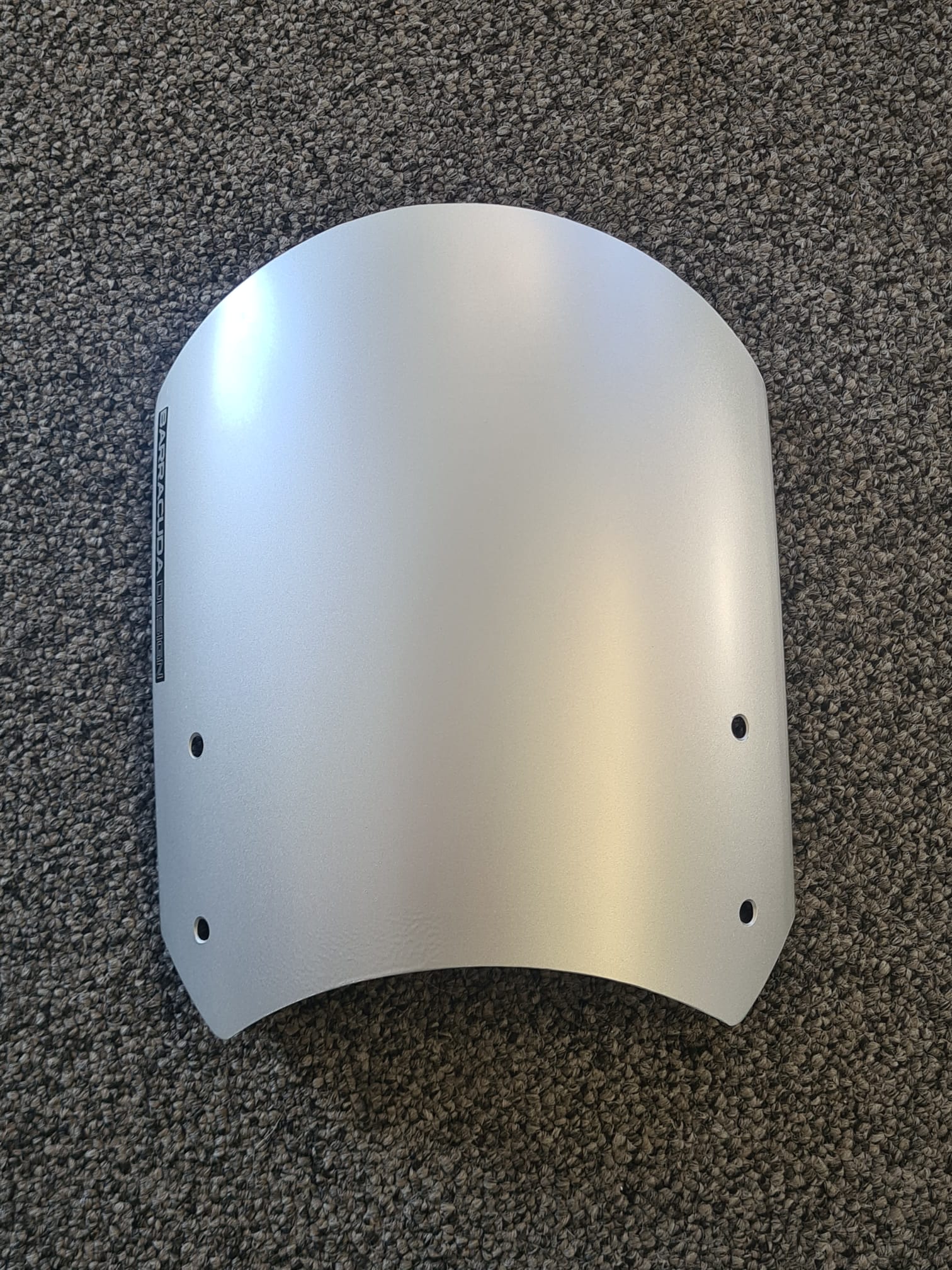 Barracuda Aerosport Aluminium Windshield Silver BMW R nineT 2014-2016