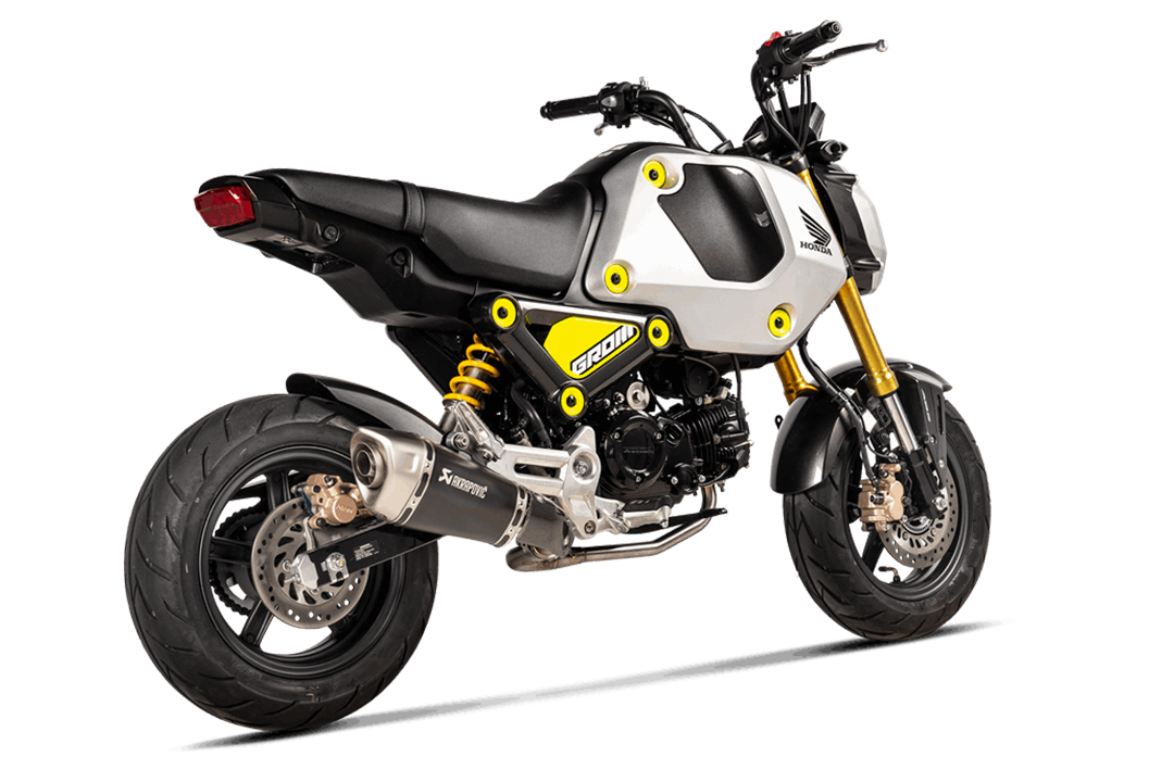 Akrapovic heat protector heat shield Carbon for Honda MSX 125 GROM from model year 2021-2025