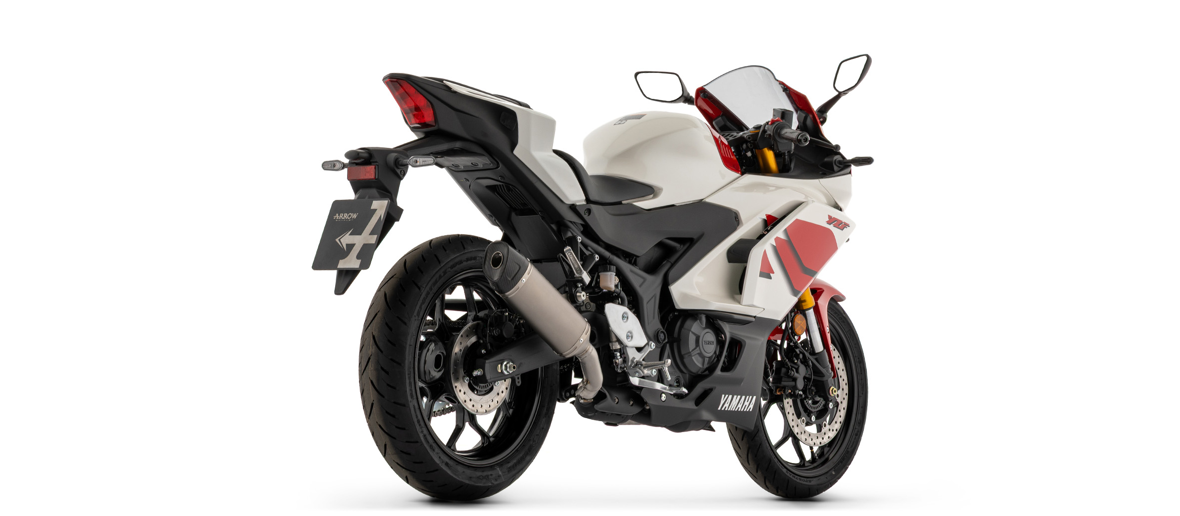 ARROW Icon Titanium Exhaust for Yamaha YZF R3, 2025-