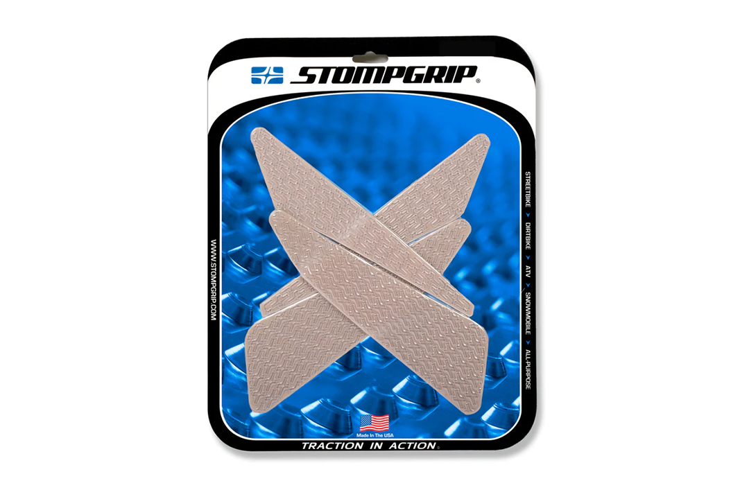 Stompgrip Traction Pads clear, for Yamaha MT07 (Moto Cage), 2015-2017