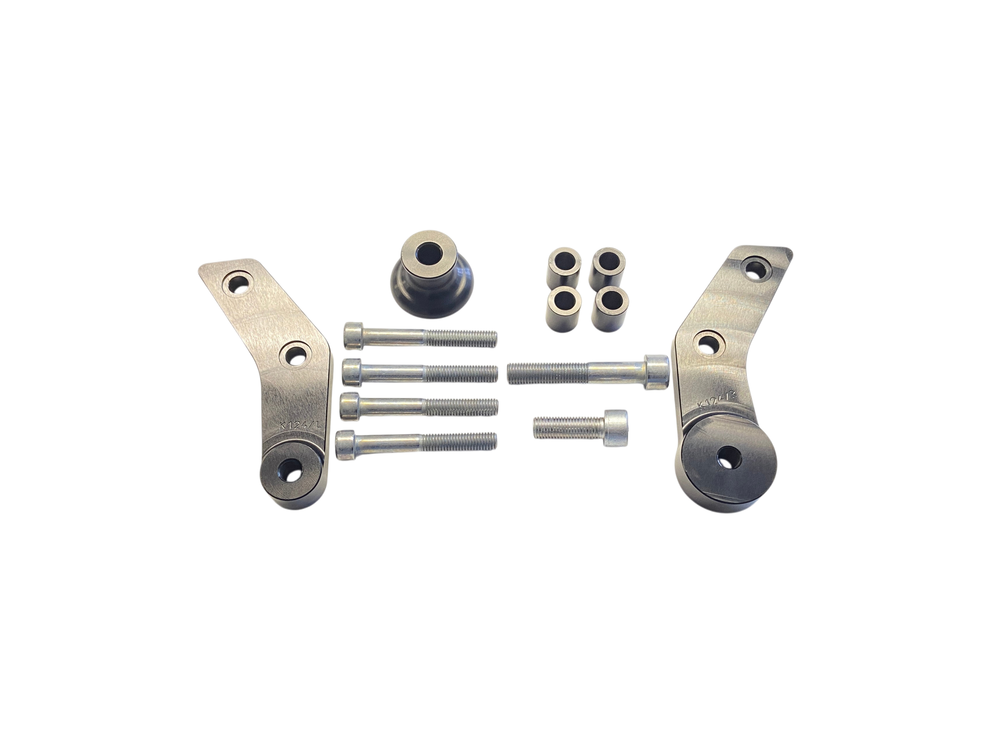 LSL Crash Pad Mounting Kit for Kawasaki Z800 ABS, 2013 -, black