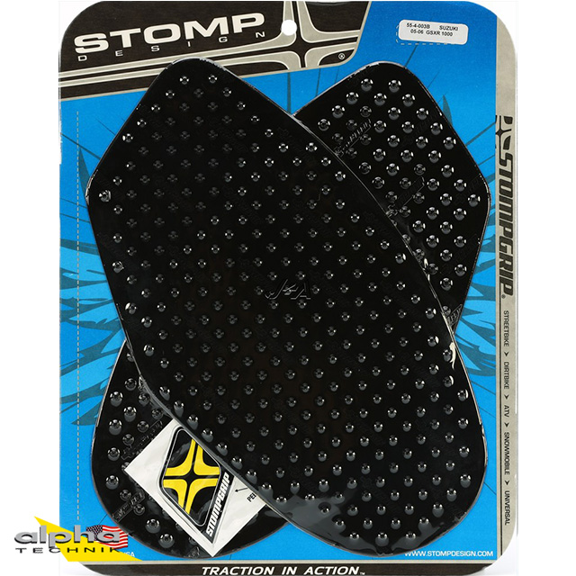 Stompgrip black, Volcano, for Suzuki GSX-R 1000, 2005-2006
