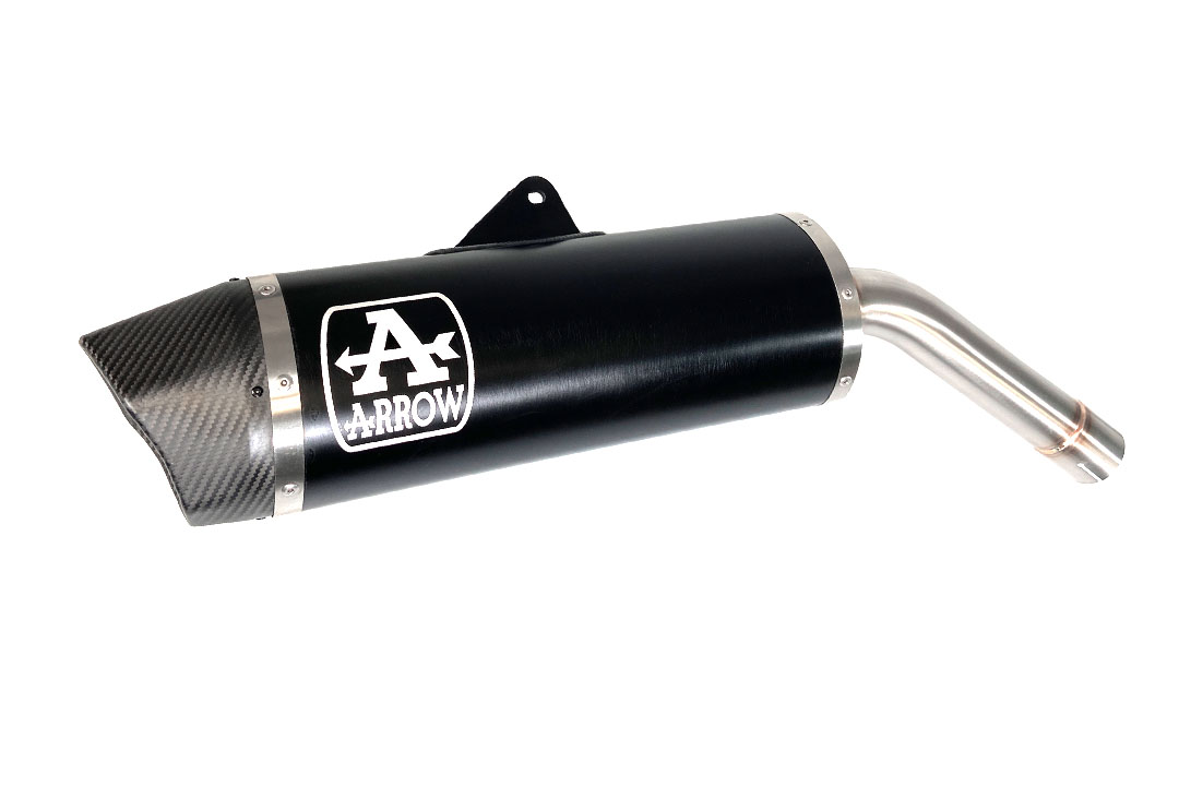 ARROW MAXI RACE TECH Exhaust for BMW F850GS 2018-, Aluminium, Black