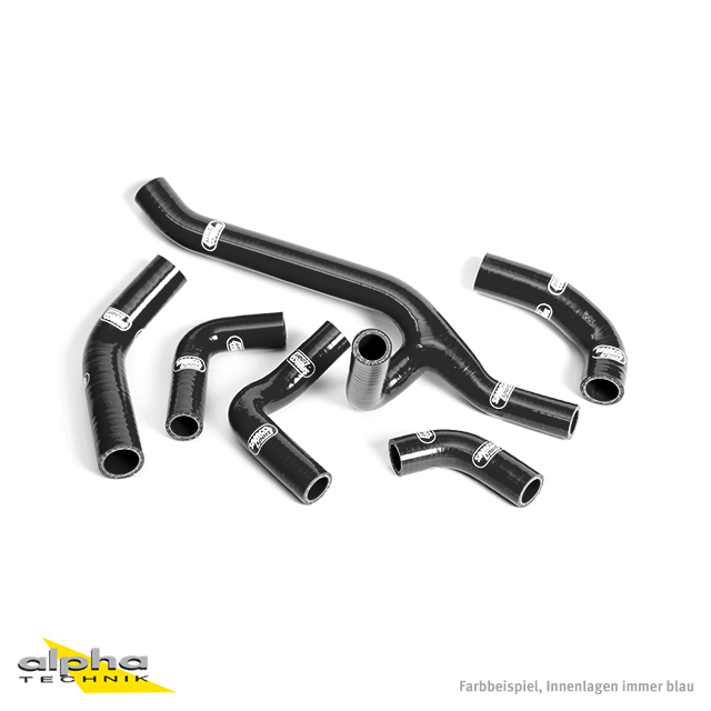 SAMCO SPORT Silicone Hose Kit black for Ducati 851 888 Model Year 1992-1995...