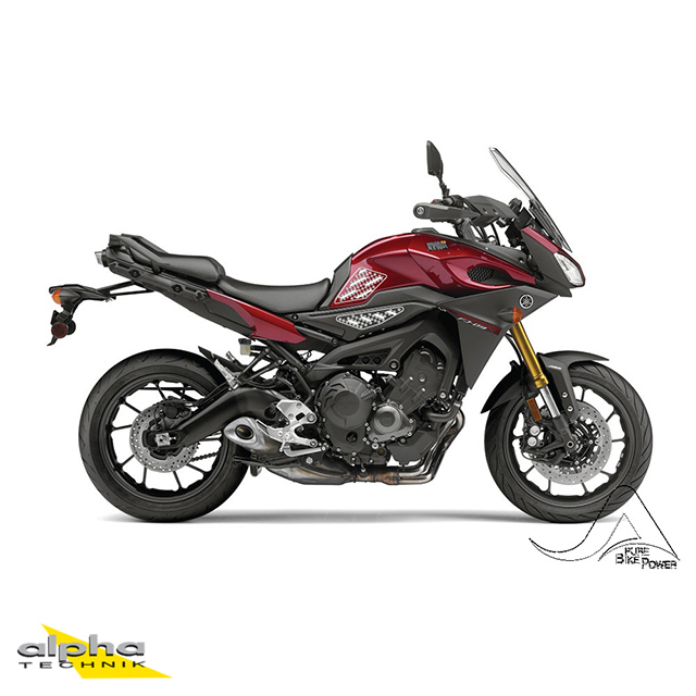 Stompgrip clear, Volcano, for Yamaha, MT09 Tracer, 2015-