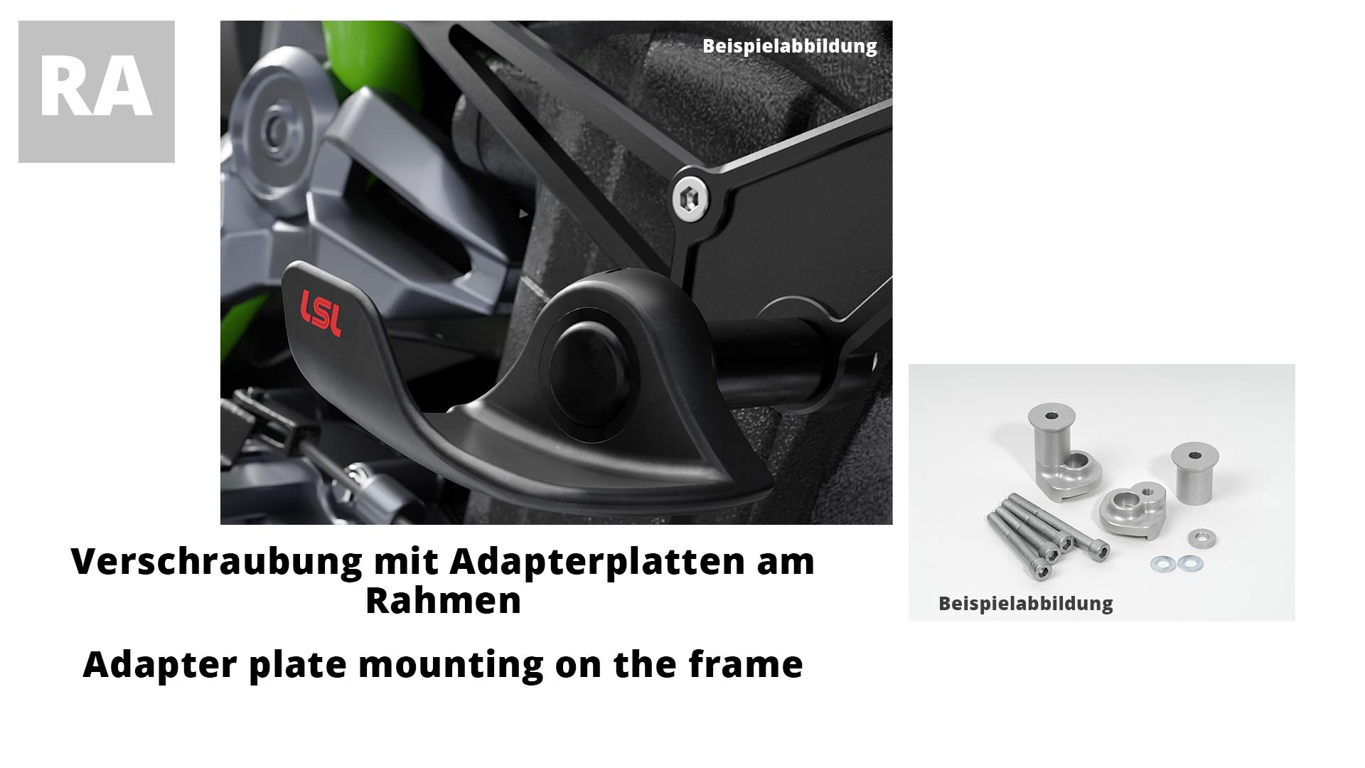 LSL SlideWing Mounting Kit for Honda XL750 Transalp, 2023-, black