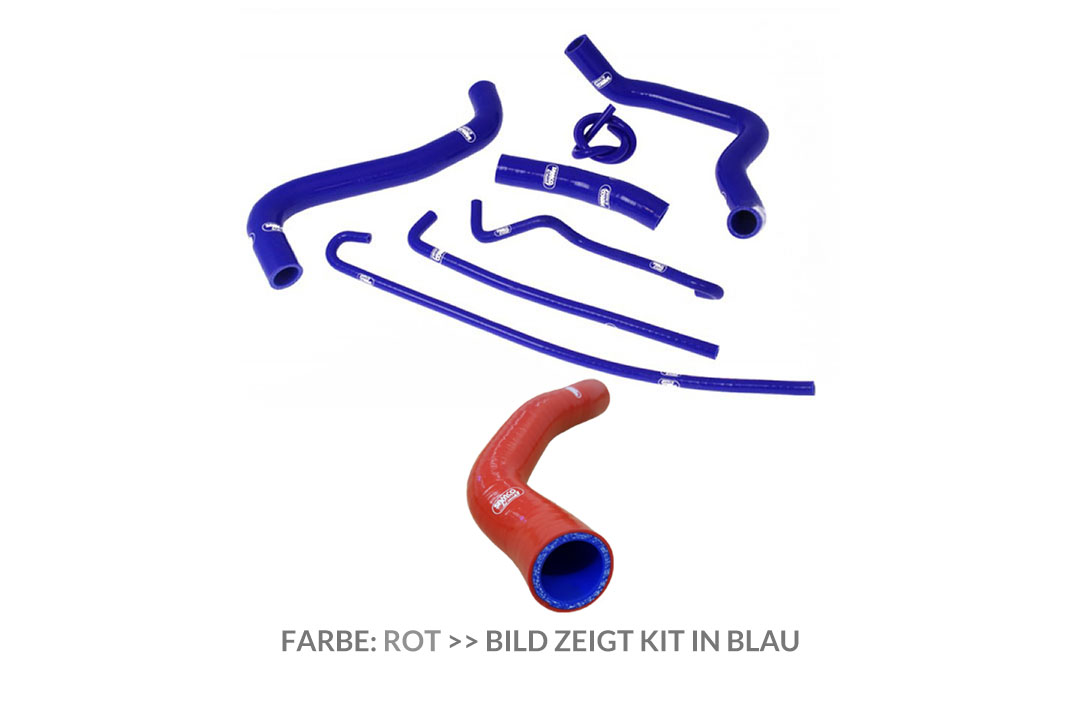 Silicone Hose Kit, red for Suzuki GSXR1000 type: W