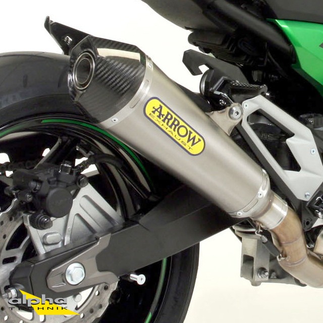 ARROW X-KONE Stainless Steel Exhaust for Kawasaki Z750 / Z800 / Z800E 2011-2016