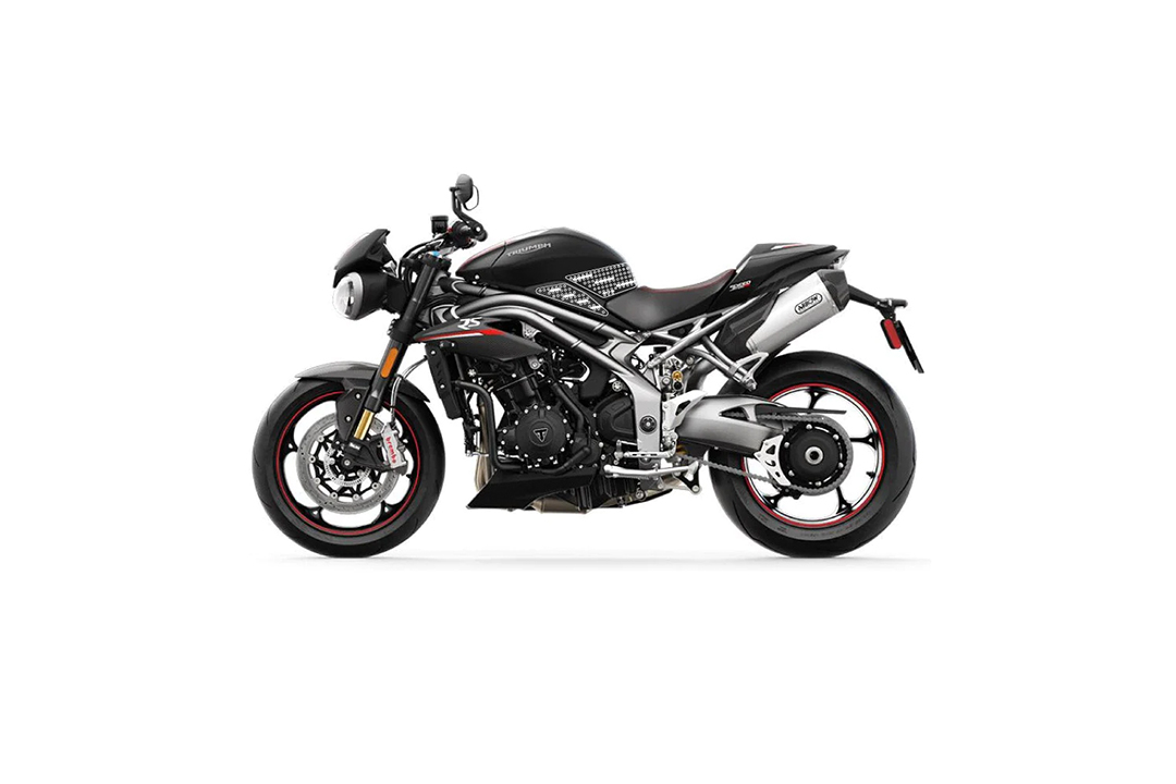 Stompgrip clear, Icon, for Triumph Speed Triple 1050 2016-2020