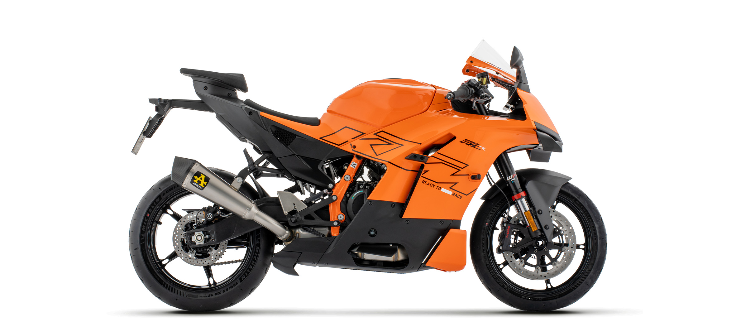 ARROW X-KONE Titanium Exhaust for KTM 990 RC R, 2025-